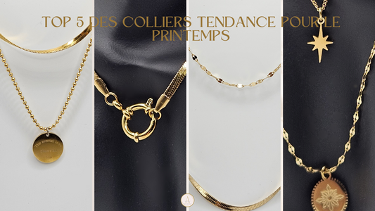 Top 5 des Colliers Tendance pour le Printemps 2024