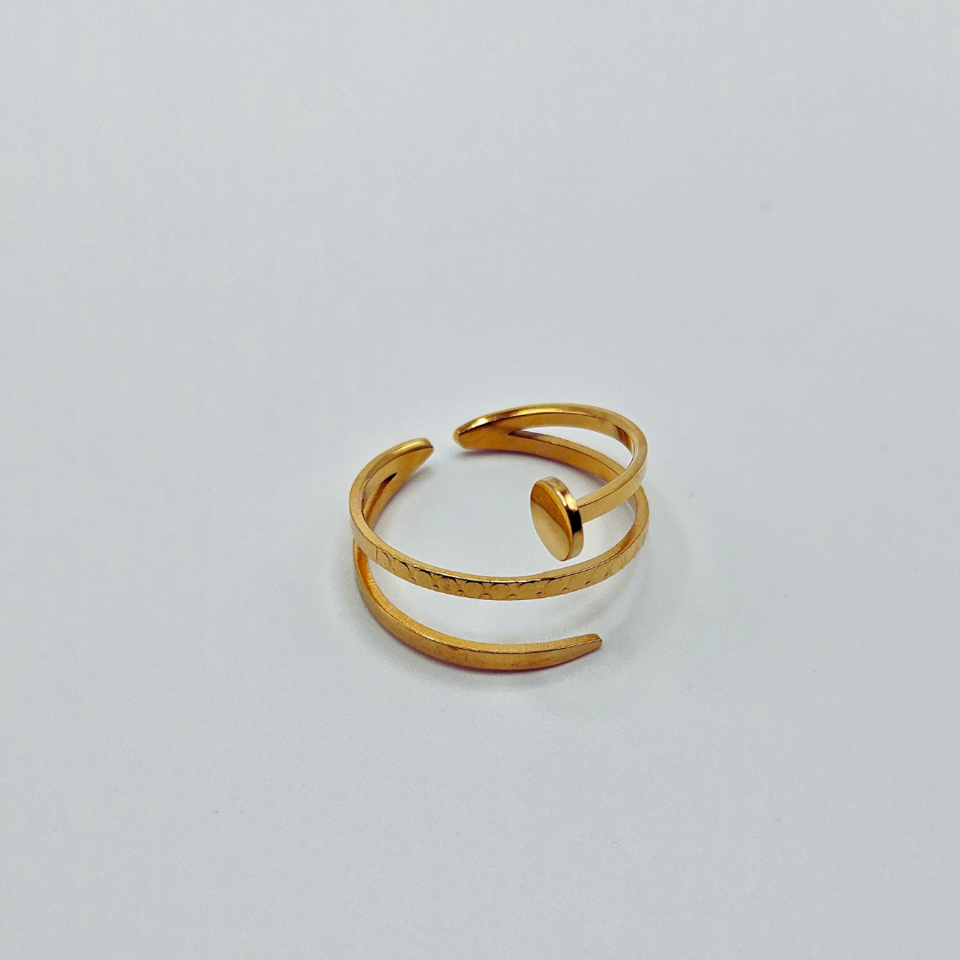 FlexiClou - Bague en Acier Inoxydable