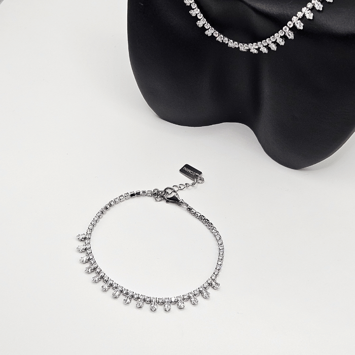 Stella - Bracelet Rivière en acier inoxydable