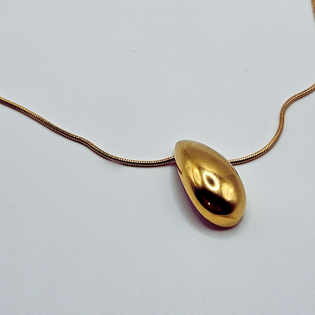 GoldDew - Collier en Acier Inoxydable